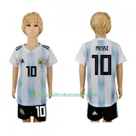 Fußballtrikots Argentinien Messi 10 Kinder WM 2018 Heimtrikotsatz kaufen